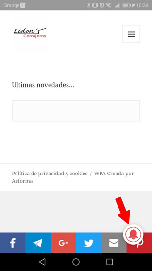 app notificacion cerrajeros app notificacion cerrajeros