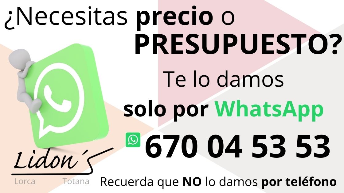 Presupuestos por wasap